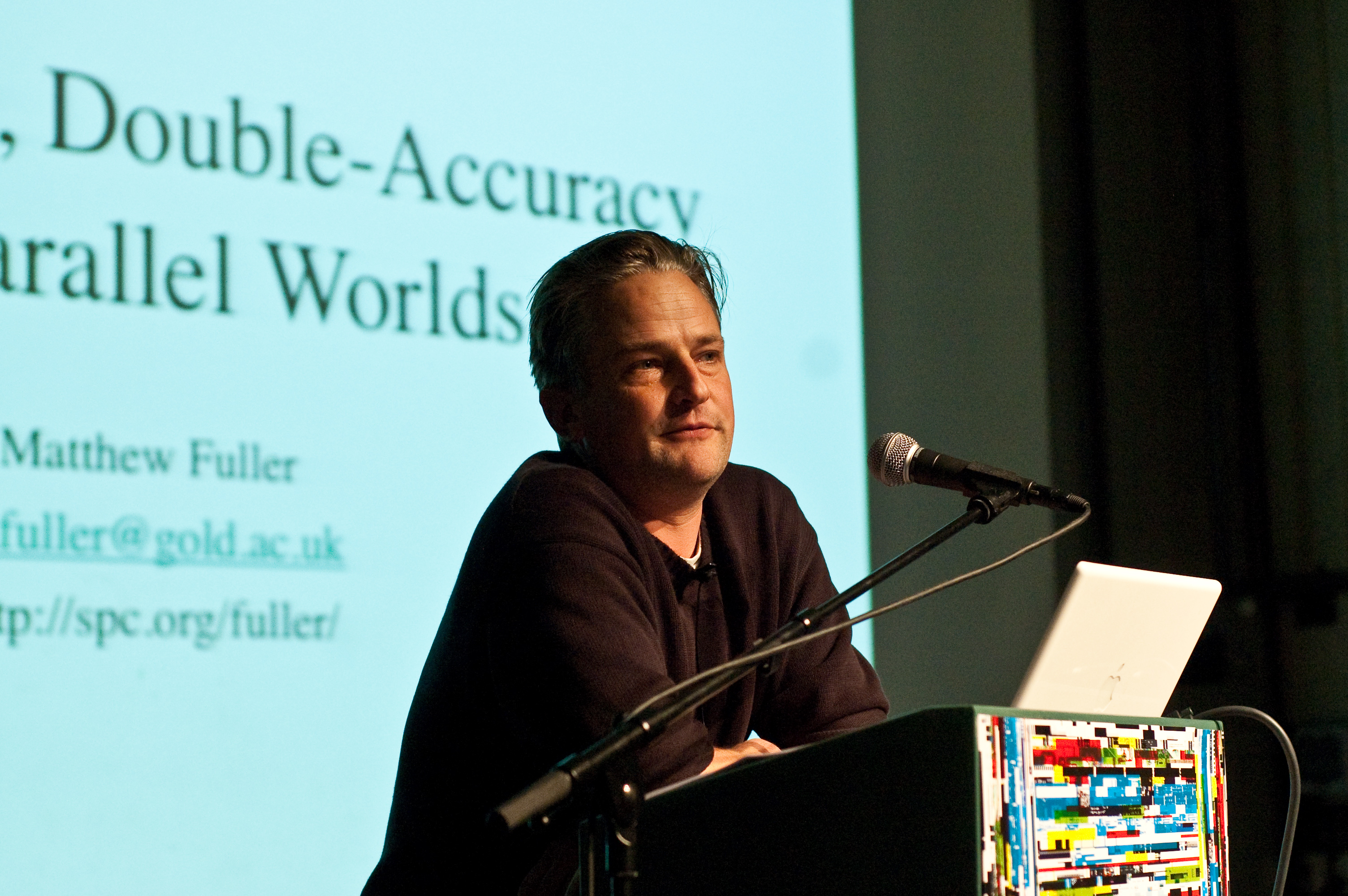 Special Lecture: Introduction to Art and Culture in the Global Age<br/>Matthew Fuller: In Praise of Plasticity