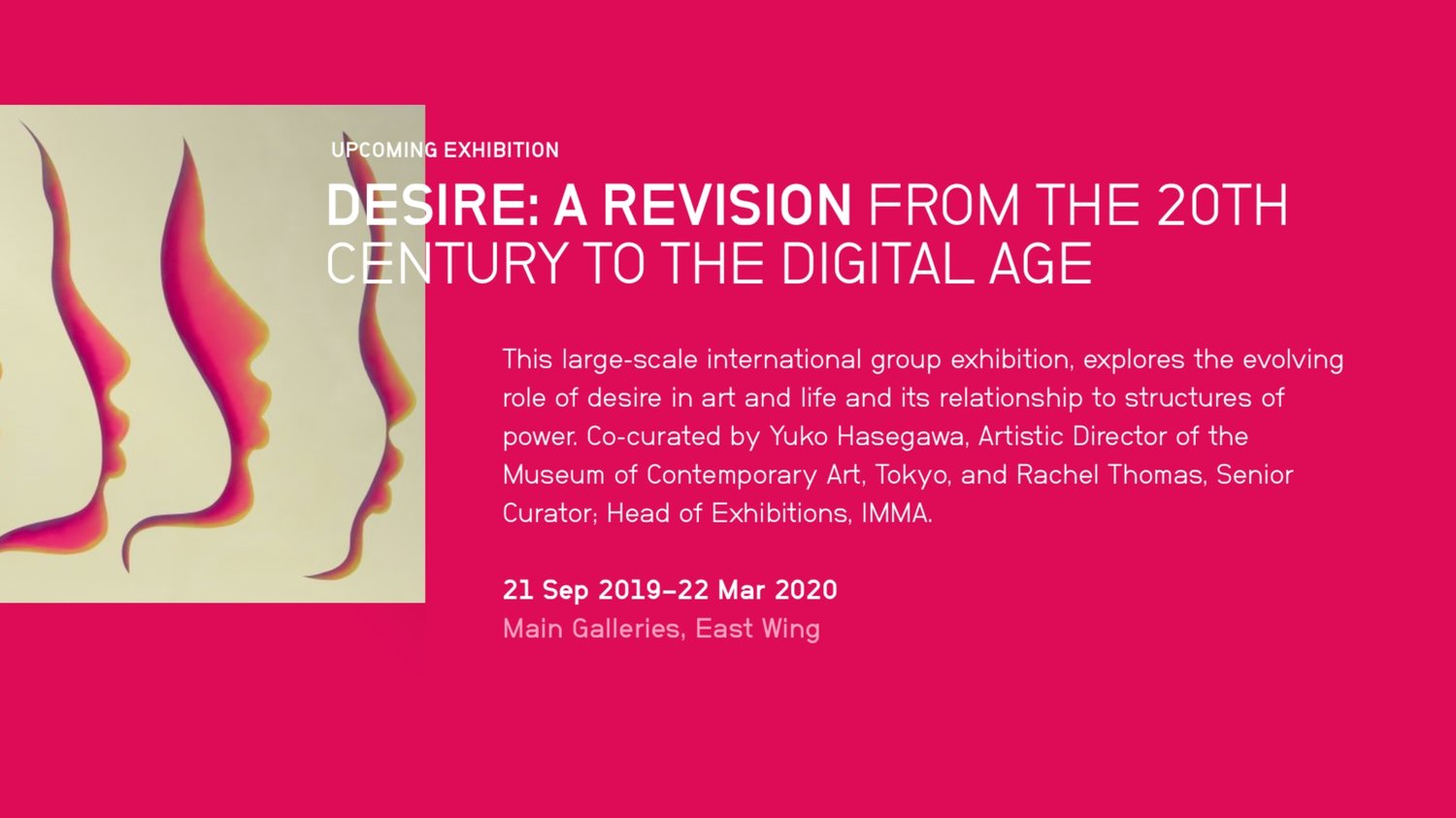 Exhibition: “Desire: A Revision from the 20th Century to the Digital Age” at the Irish Museum of Modern Art, Dublin