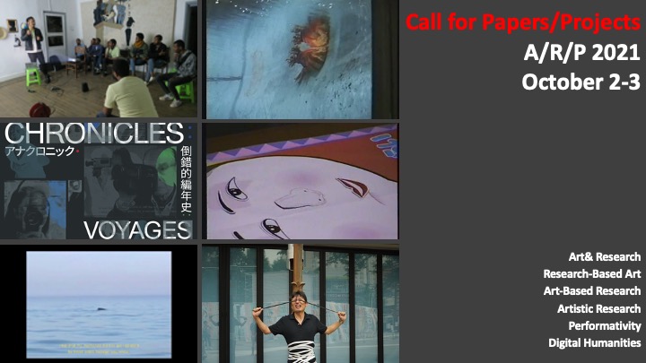 International Conference & Workshop: A/R/P (Art/Research/Practice)2021  Call for Papers & Projects