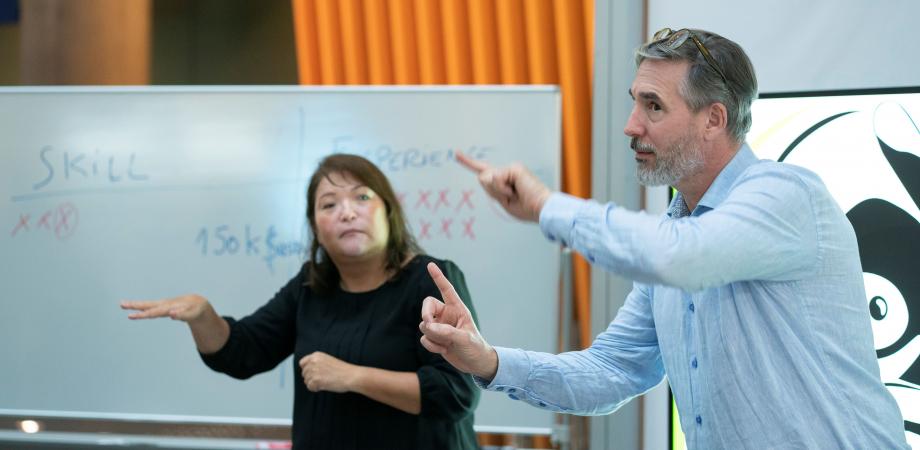 David de Keyzer SLAMワークショップ ～ろう者と聴者の文化交流を考える～